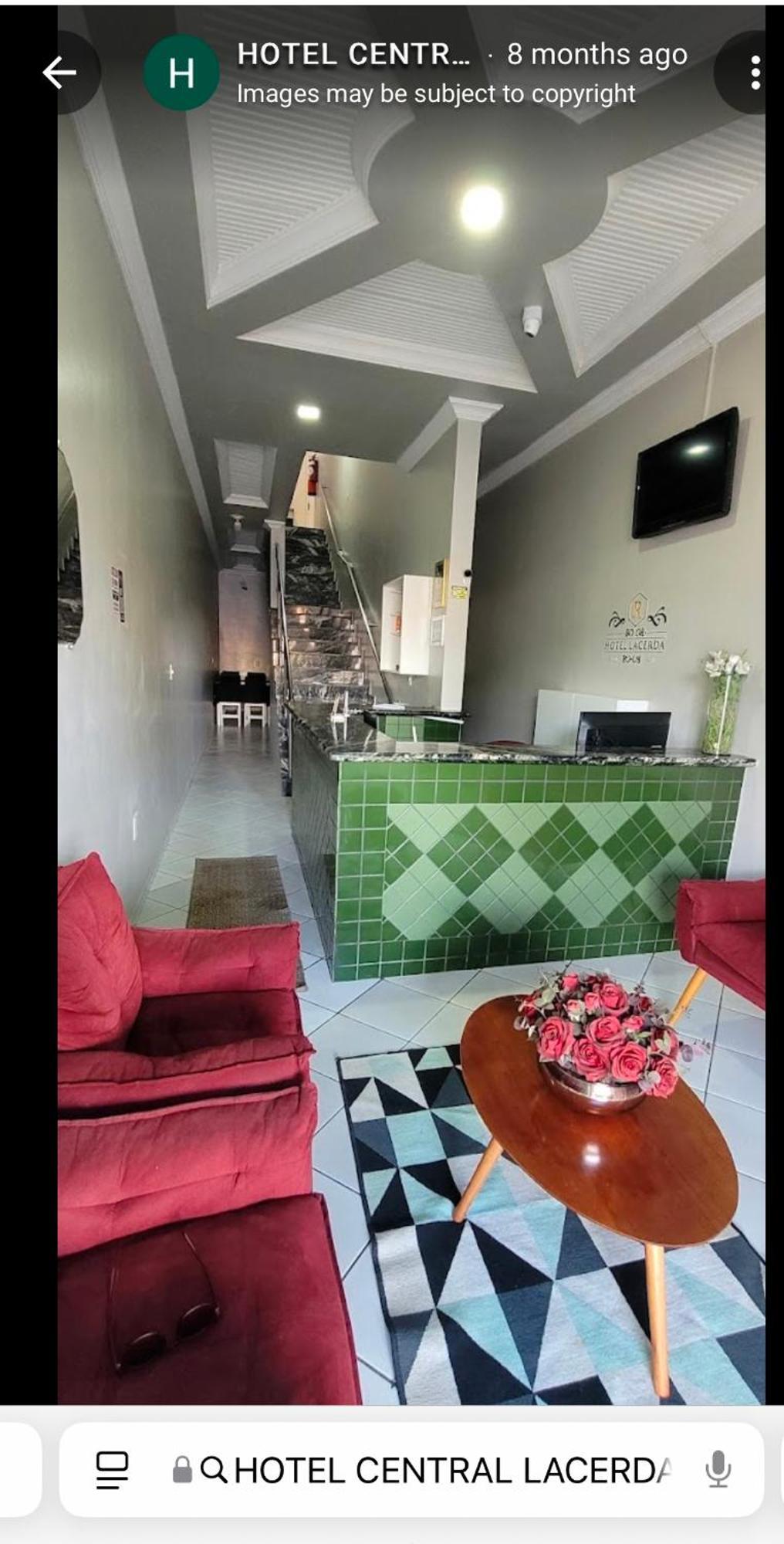 Hotel Central Lacerda Candido Sales Buitenkant foto